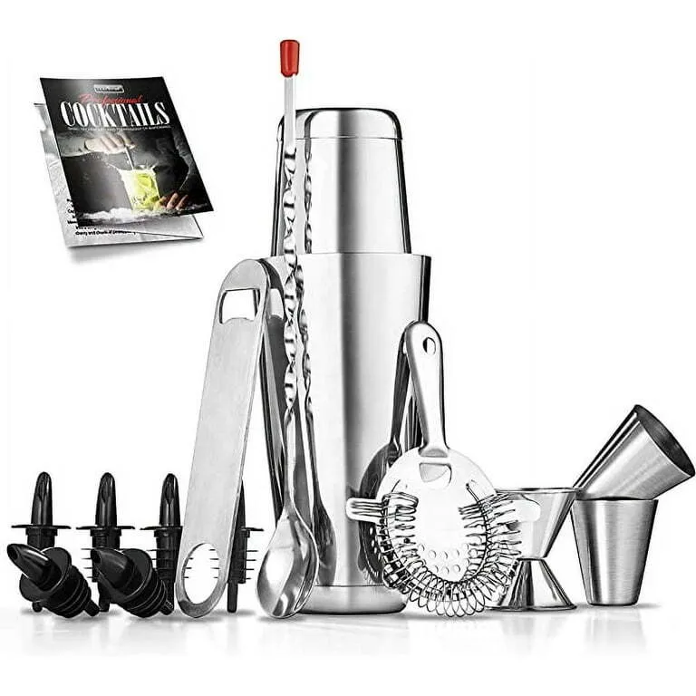 Stainless Steel Cocktail Shaker Kit