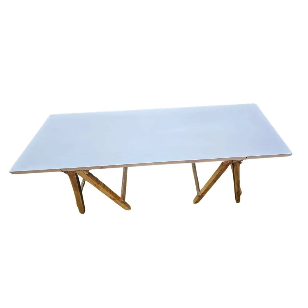 Mesón Rústico Blanco (Mesa para postres, boquitas o snacks )