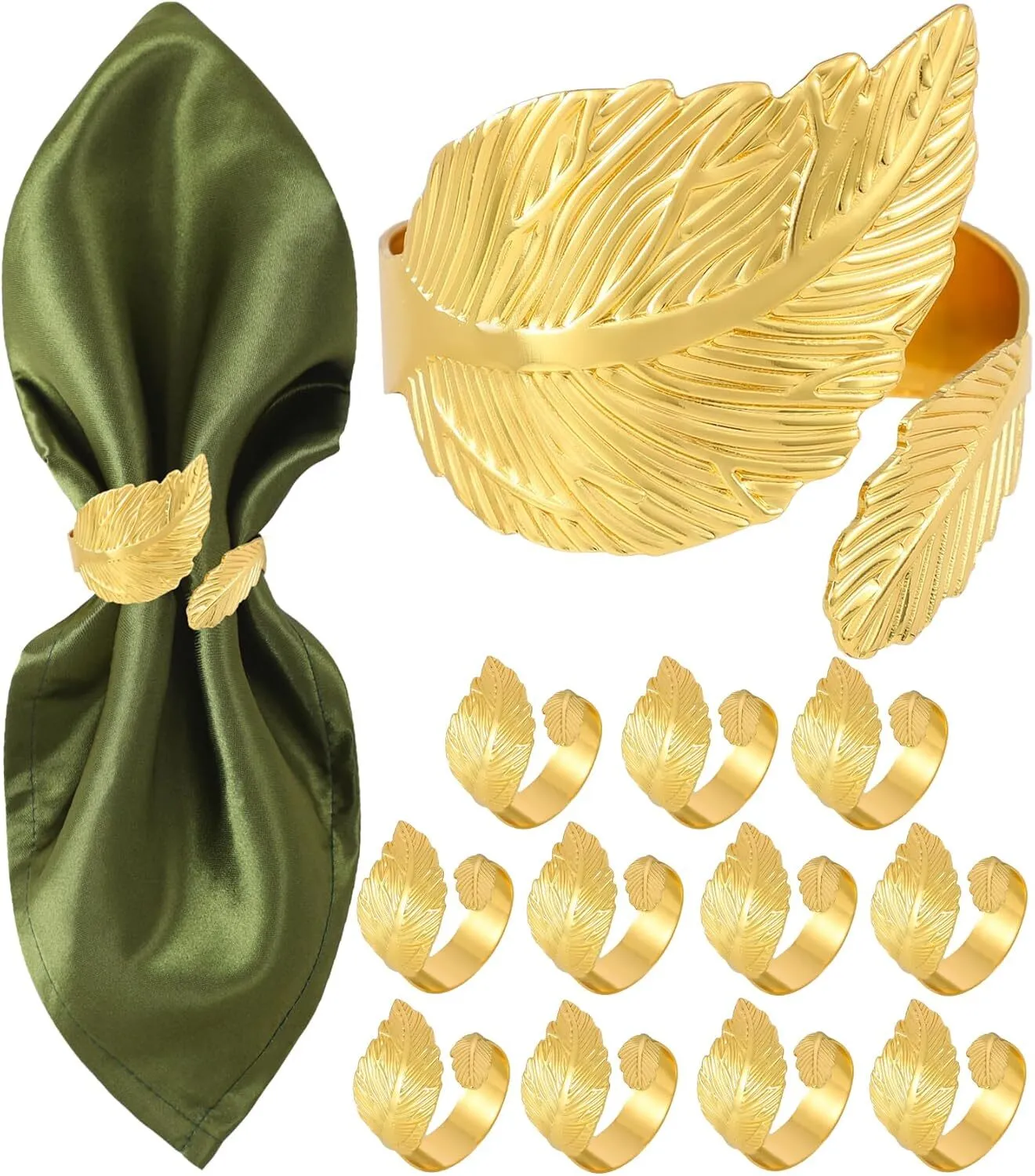 Servilletero Dorado