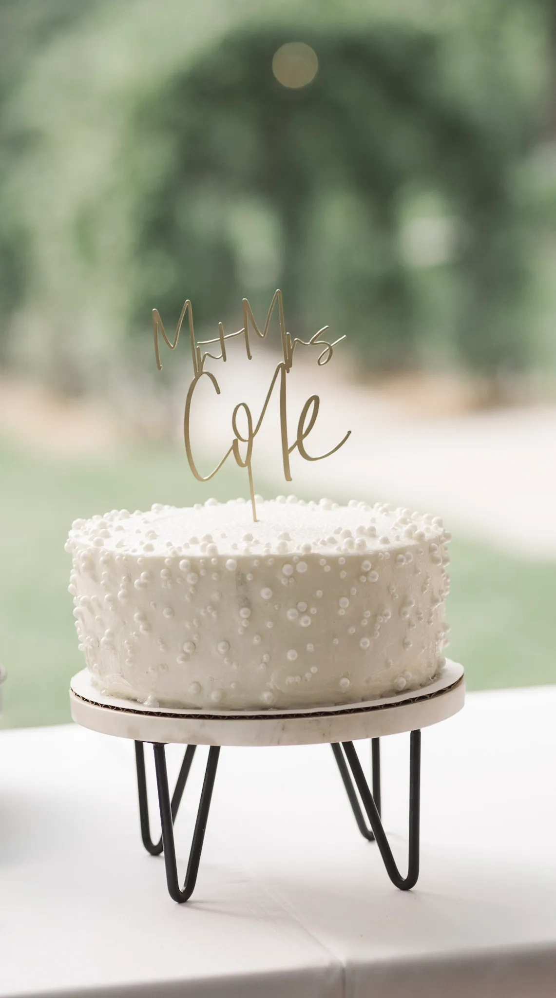 Marble Cake Stand