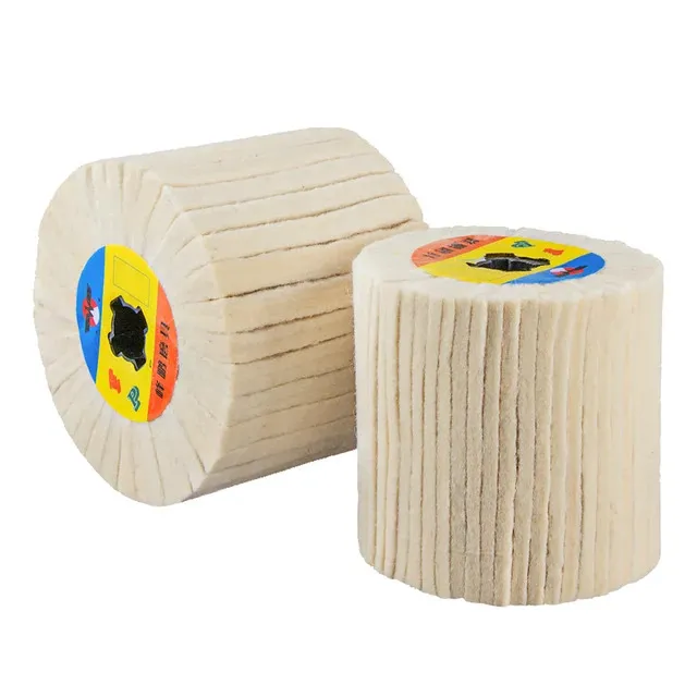 Wool polishing drum