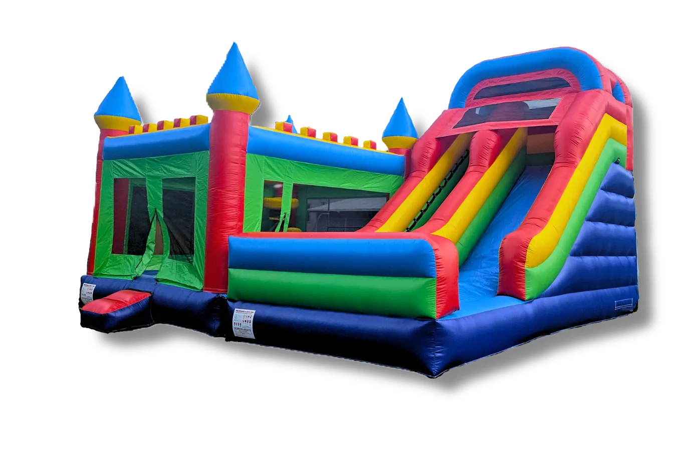Double Trouble Bouncer + Slide Combo - 8m x 7m x 6M