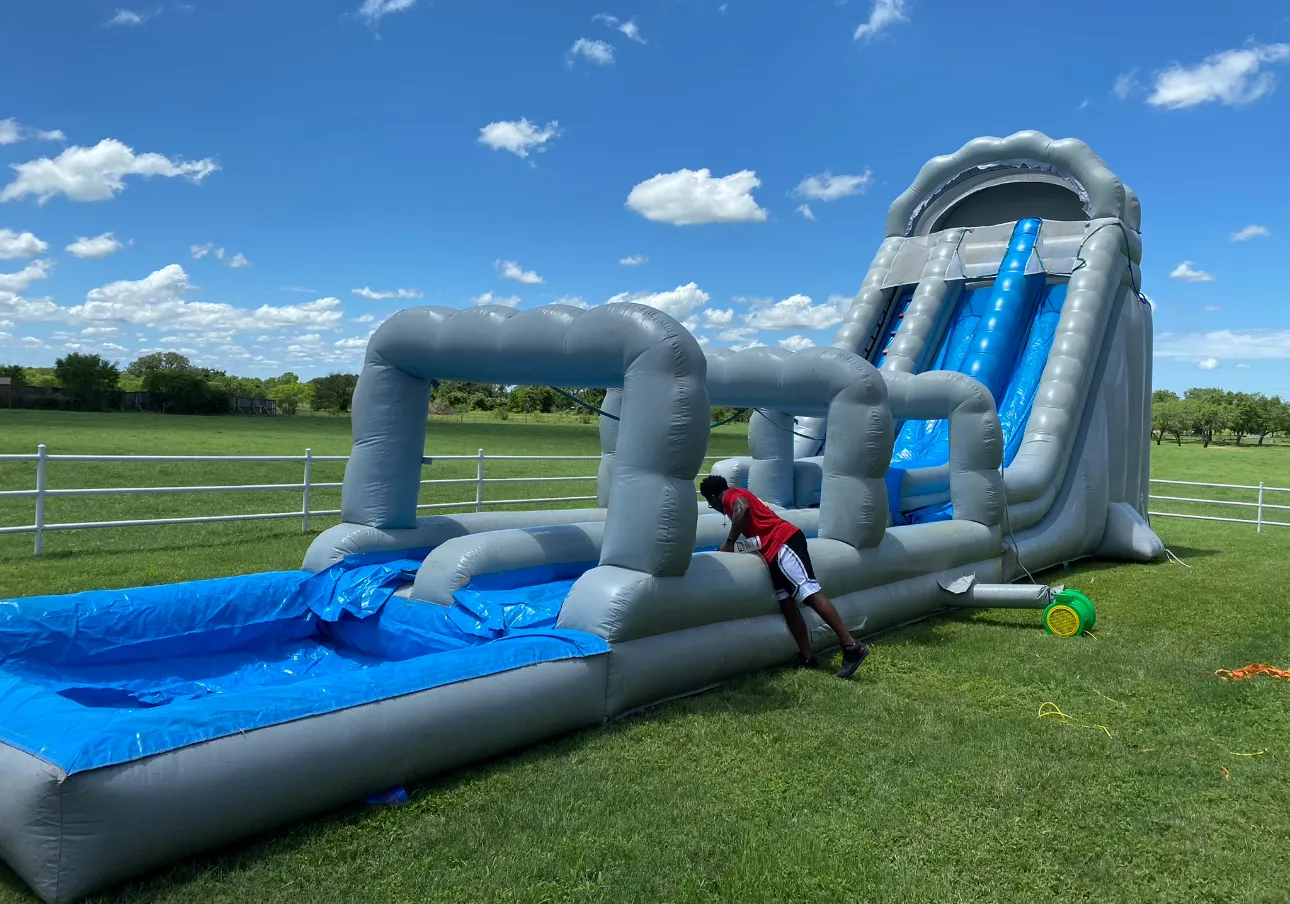 Waterslides