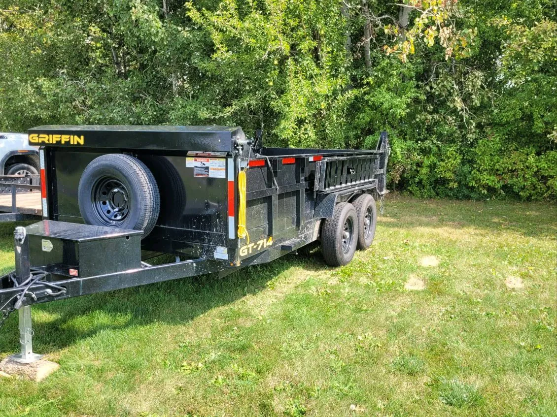 2023 Griffin Hydraulic Dump Trailer for Rent Fox Valley WI Book Heavy