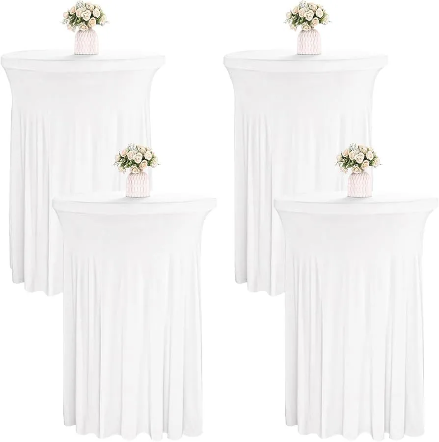 Table Linen for 32" Cocktail Table- Fitted Drape