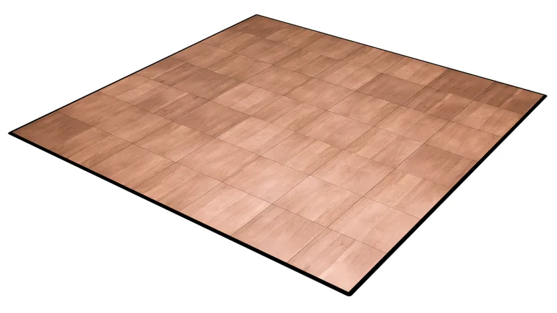 15'x15' Dance Floor- Dark Maple- Indoor