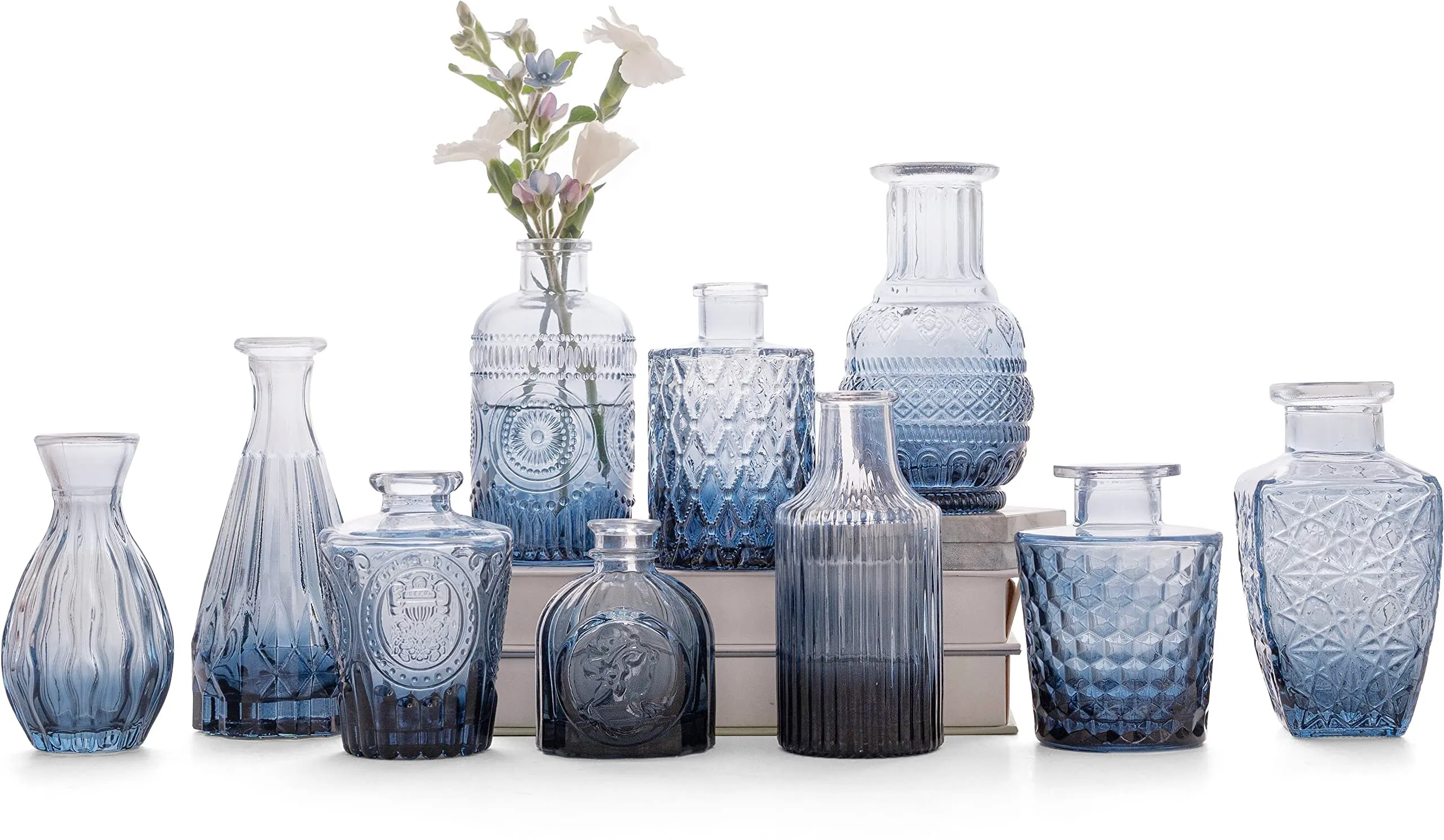 glass bud vases
