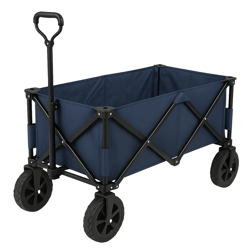 Foldable wargon cart