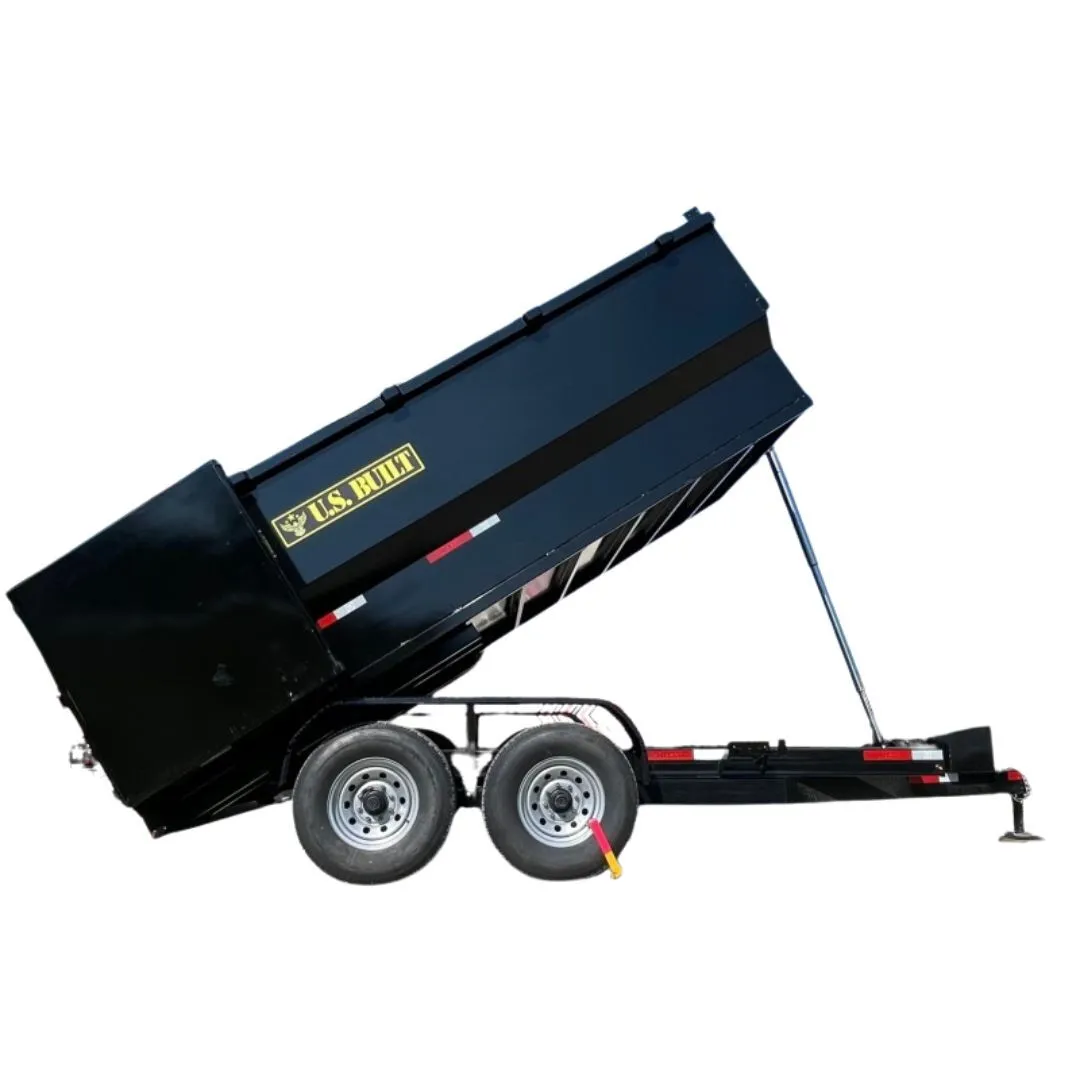 7x14 Dump Trailer - 4ft Sides 