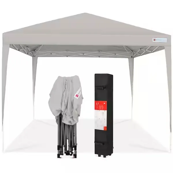 Light Grey Portable Pop Up Tent