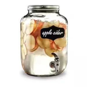 2 gal. Glass Beverage Dispenser