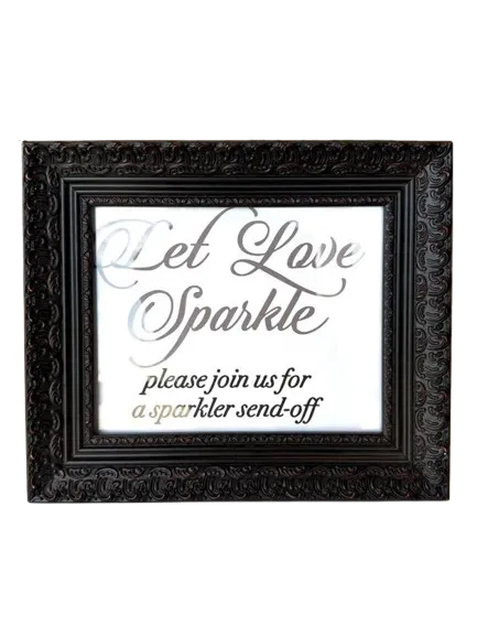 Sparkler Exit Sign