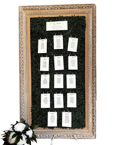Cream Boxwood Frame