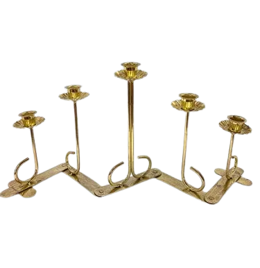 Gold Candle Holder