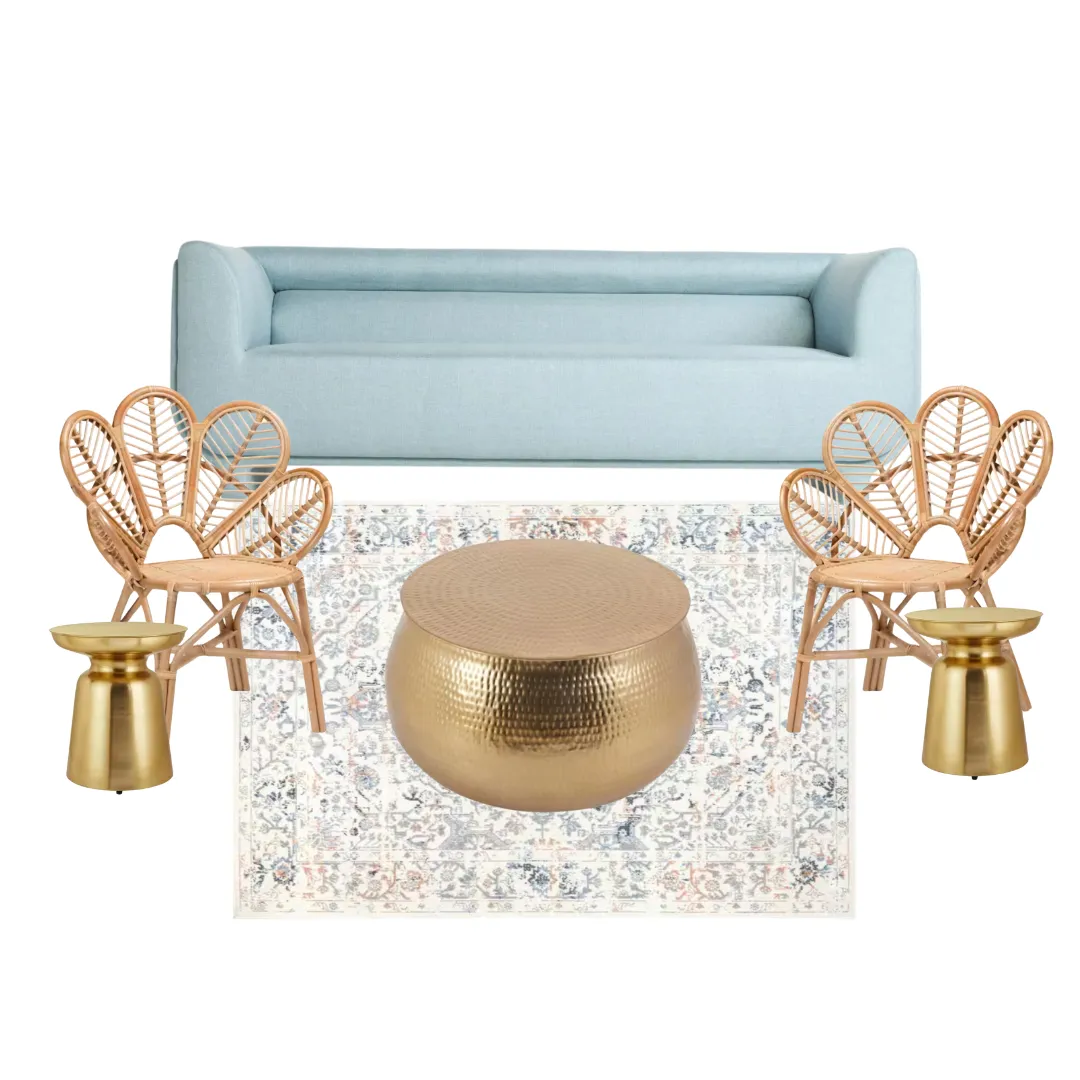 Celestite Boho Lounge Set