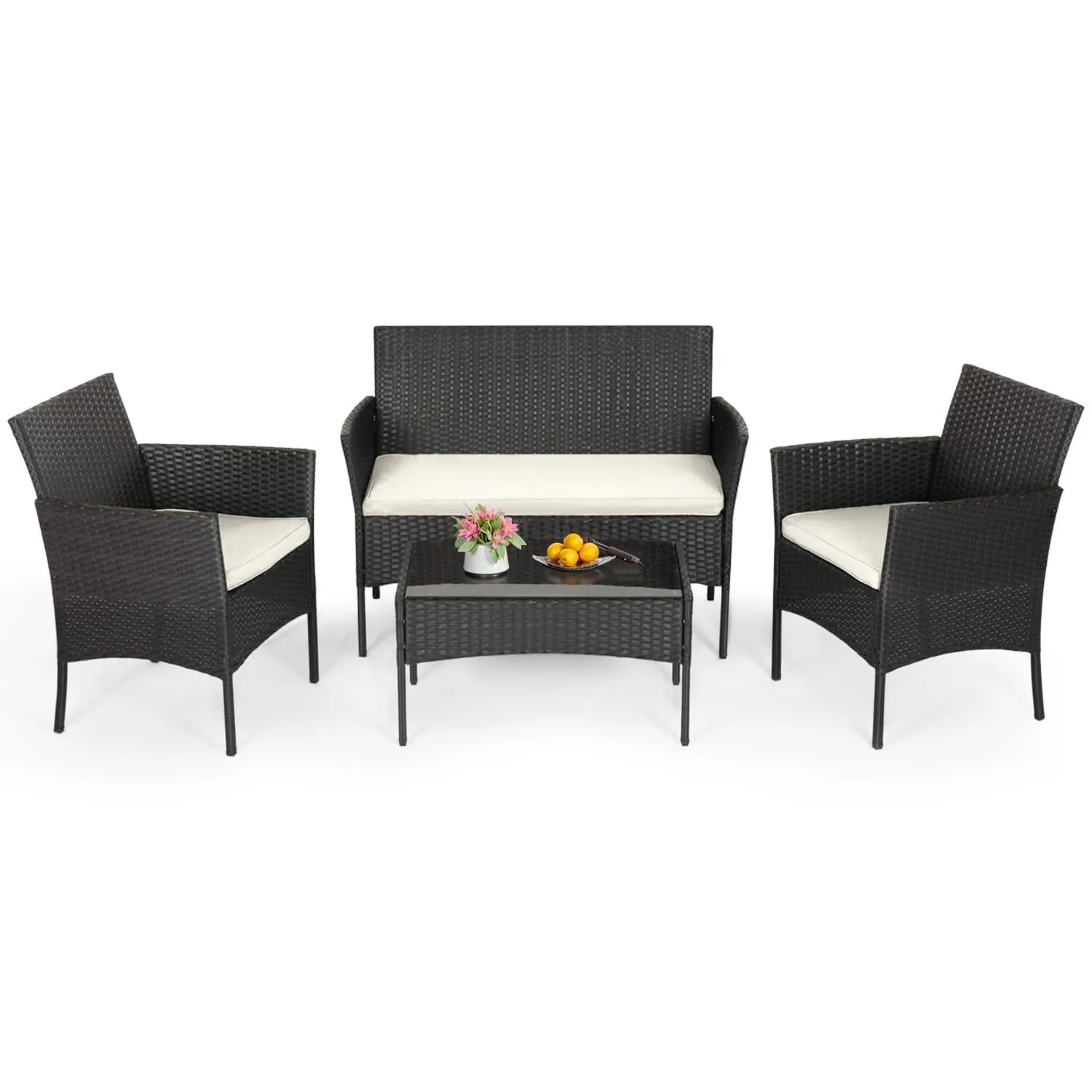Two seater Rattan Sofa