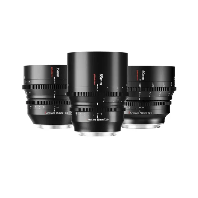 7Artisans Cine lens Set - 35MM, 50MM, 85MM