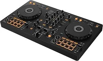 Pioneer ddj-flx4 draaitafel + studio monitor