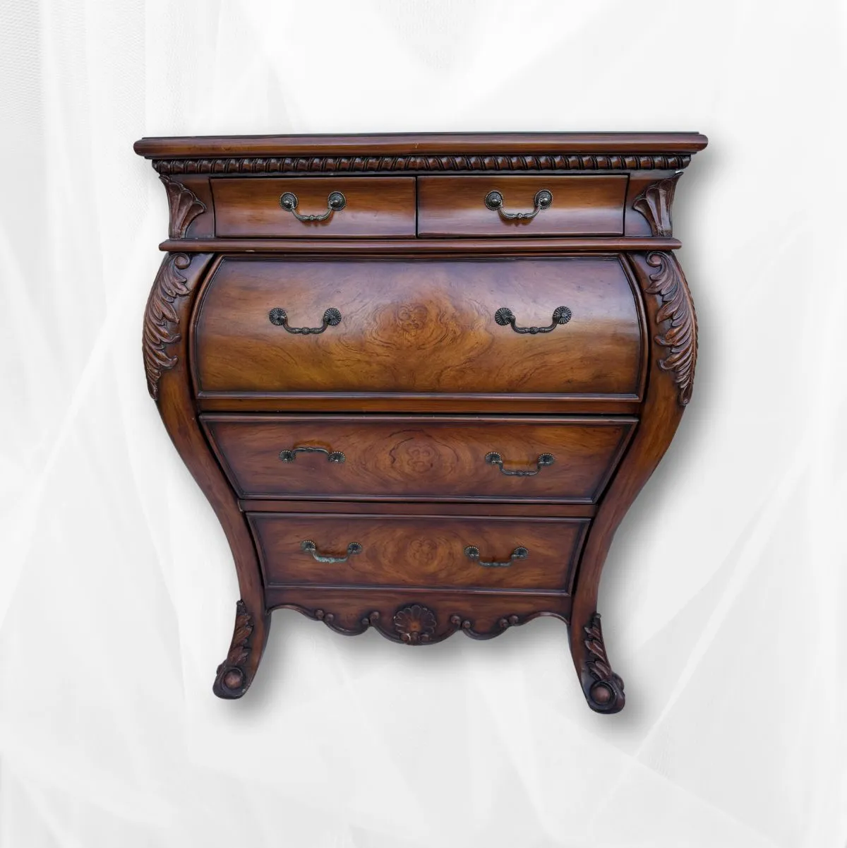 Burl Wood Desk