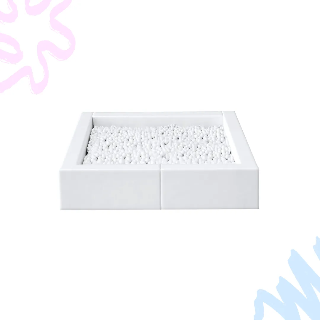 5x5 White Ball Pit