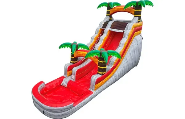 18ft Tropical Splash Slide wet or dry