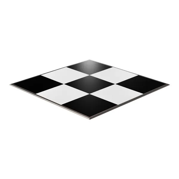 12' x 12' Black & White Dance Floor