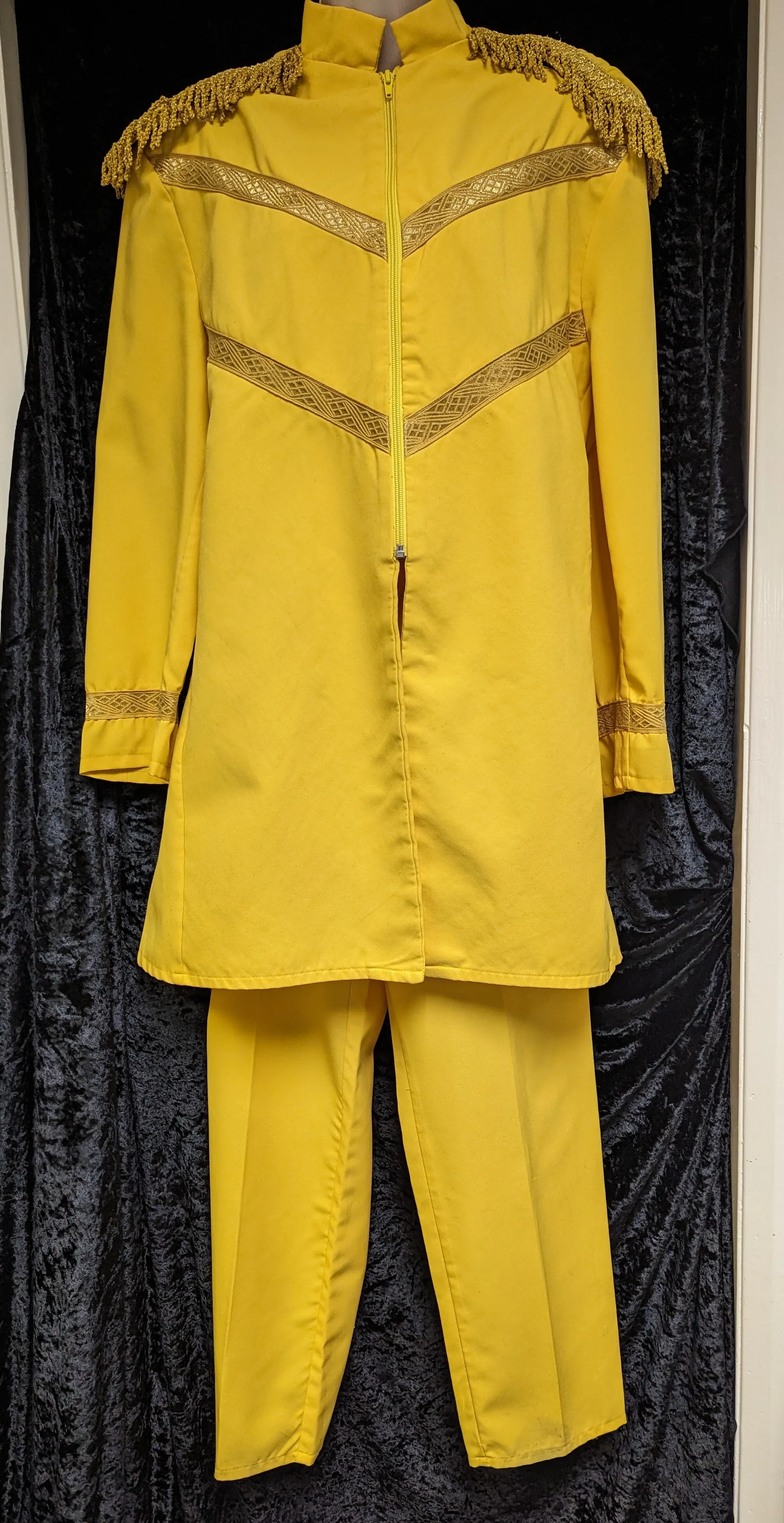 60s Sergeant Pepper Suit Yellow (Jacket & Trousers)