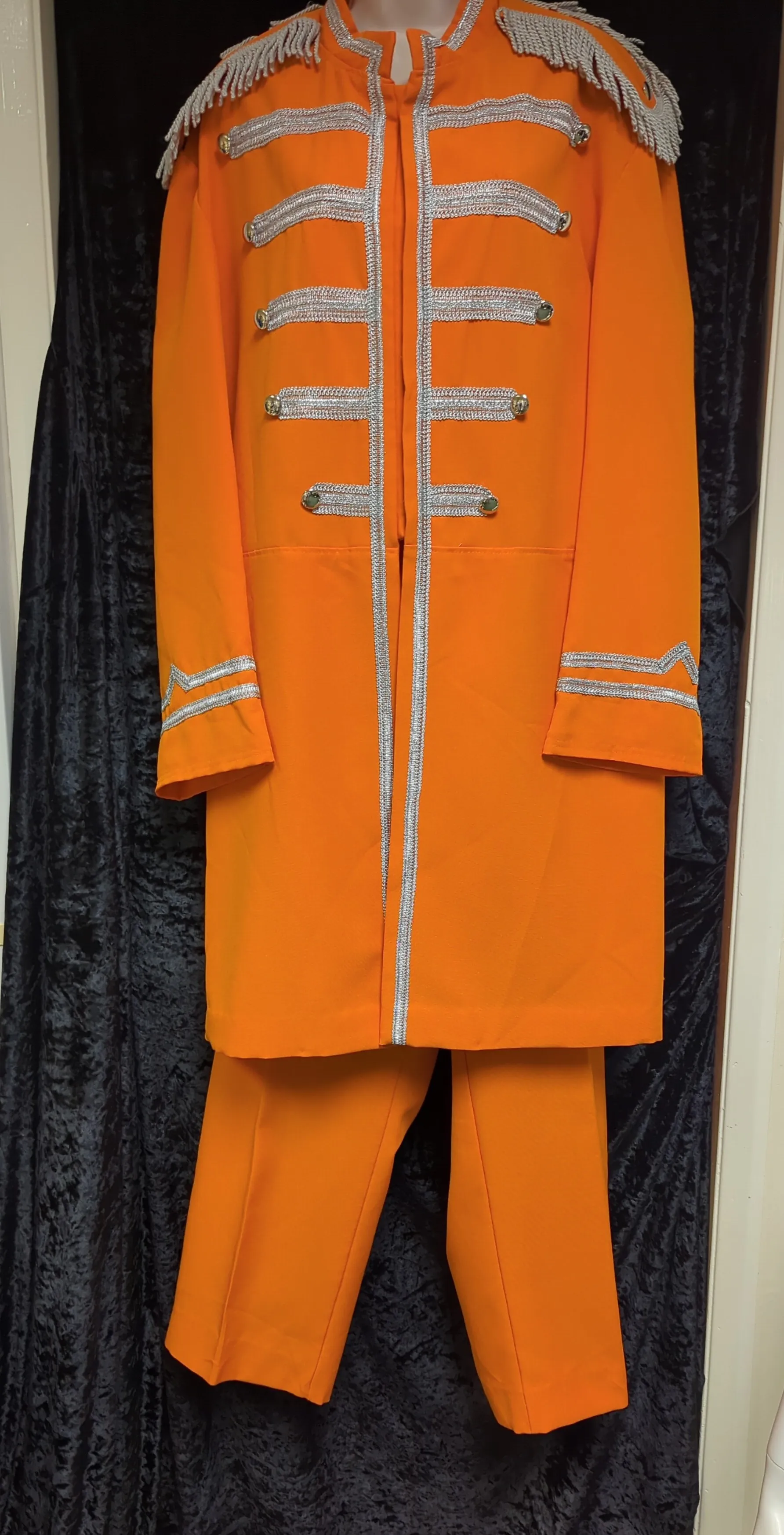 60s Sergeant Pepper Suit Orange (Jacket & Trousers)