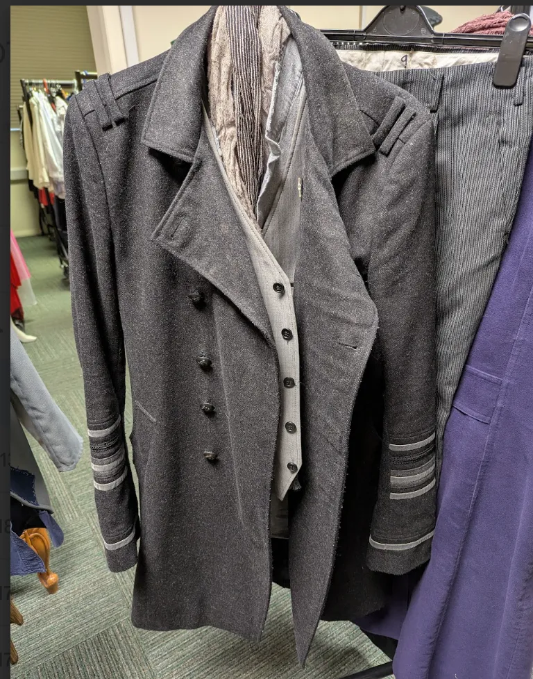 Bill Sykes costume - Coat, trousers, shirt, waistcoat, hat and scarf - Oliver