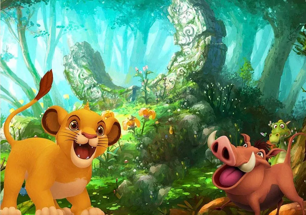 Lion King Backdrop
