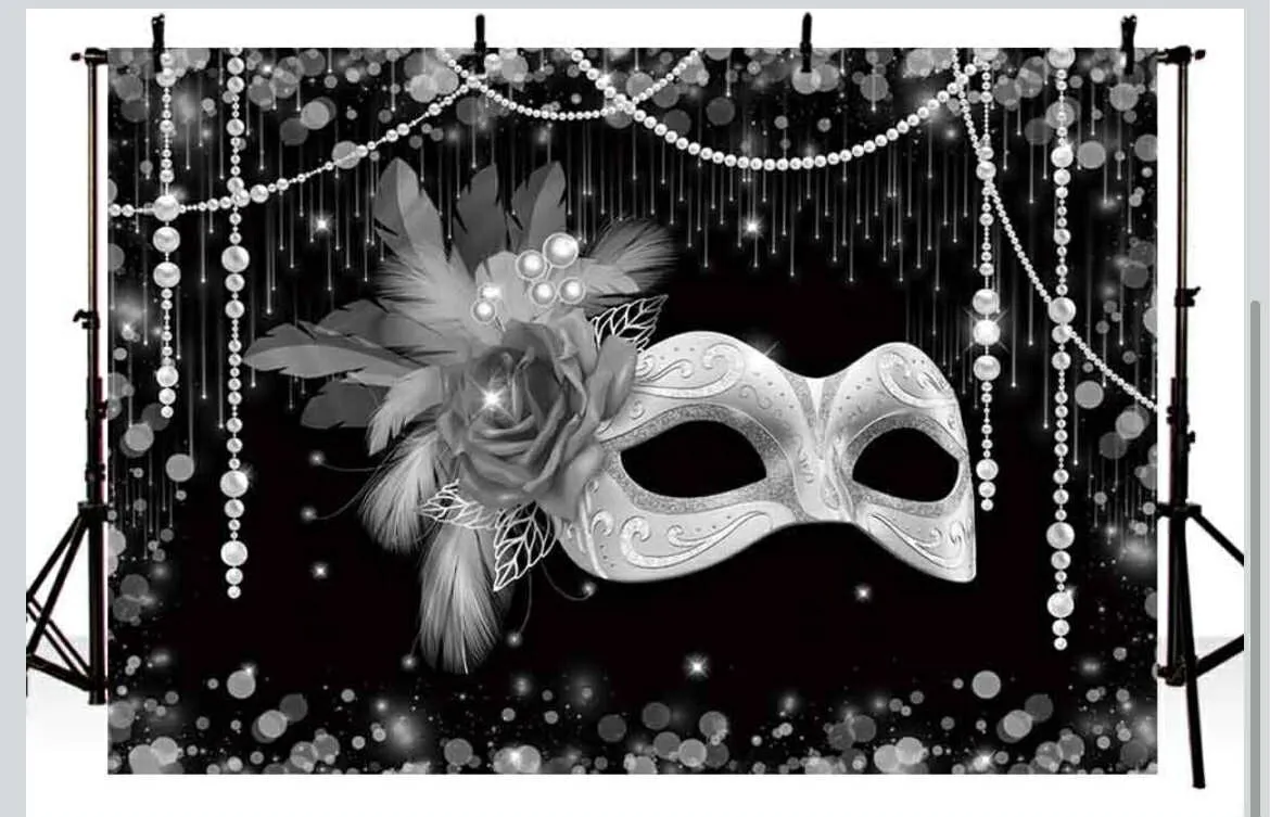Mascaraed Backdrop