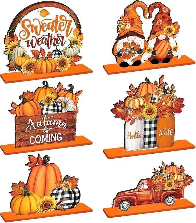 Fall Table Signs
