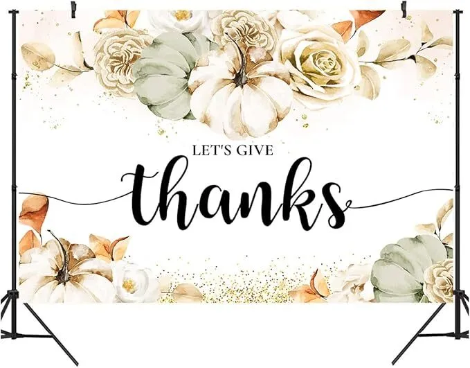 Give Thanks Backdrop