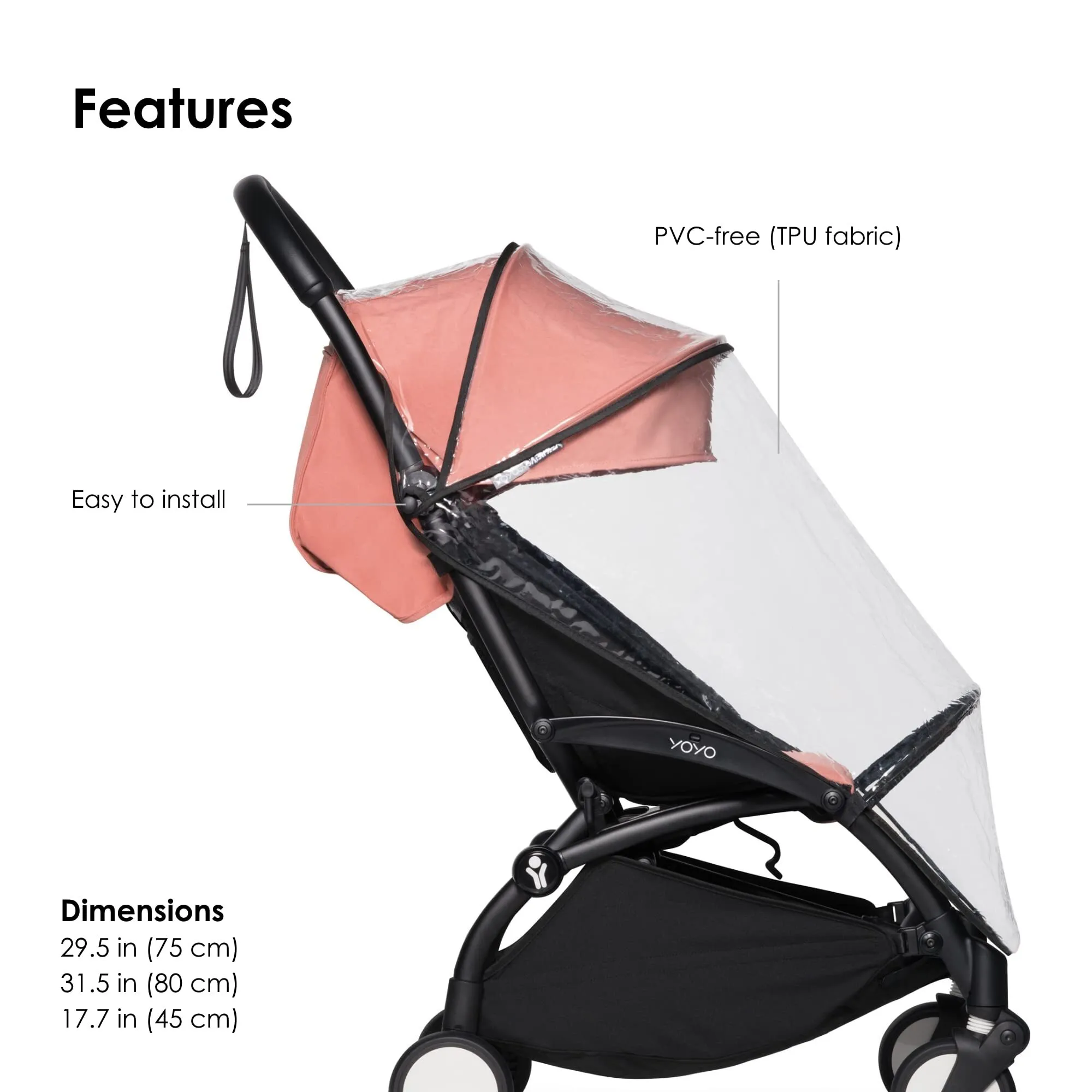 Stokke YOYO Rain Cover (Formerly BabyZen)