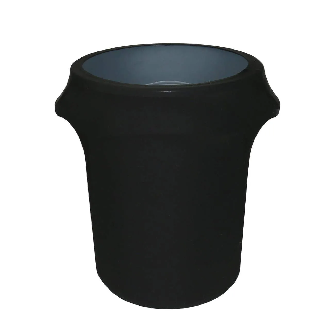 Black Spandex Trashcan Cover