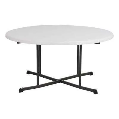 Lifetime 60-Inch Round Fold-In-Half Table
