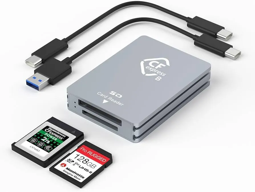 CF Express B and SD READER