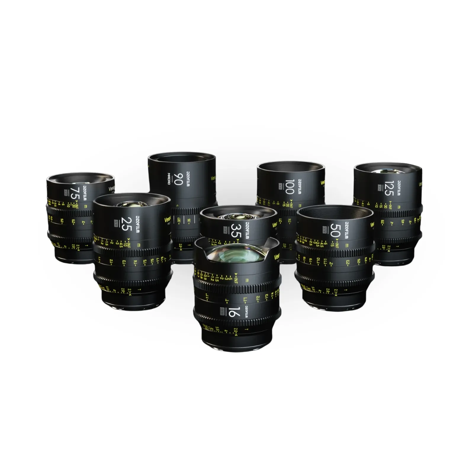 DZOFILM Vespid  Primes - 6 Lens Set (PL or EF)