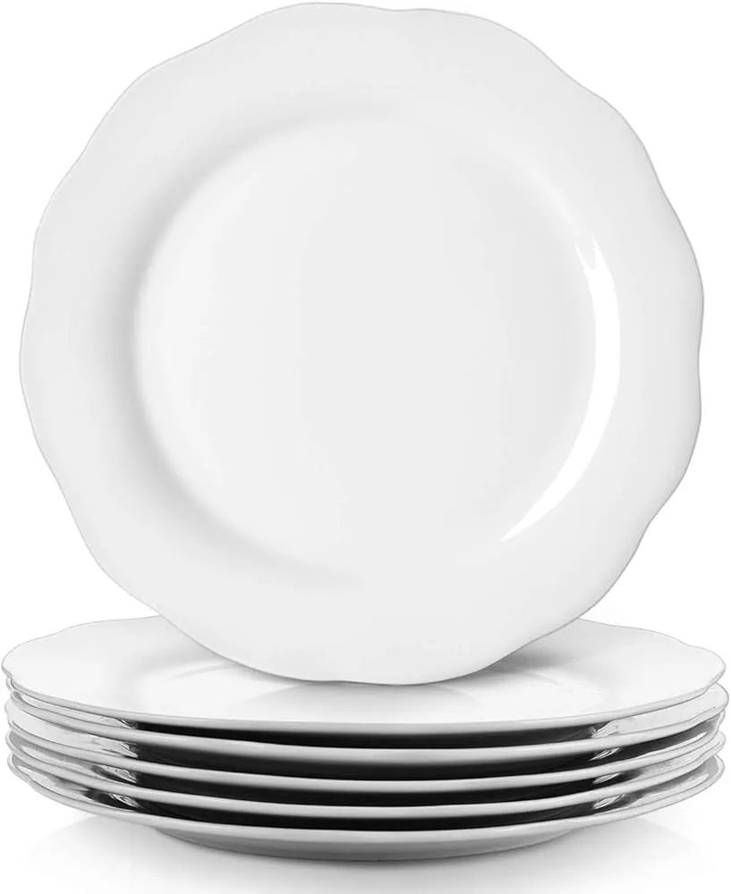 Scalloped Dinner Plates