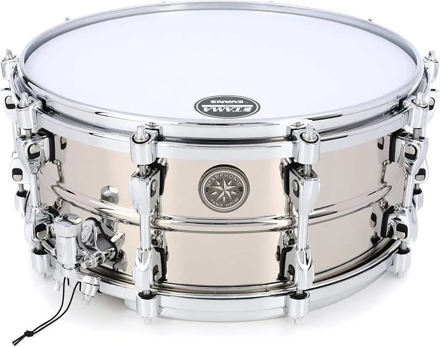 Tama PBR146 Starphonic Brass 6 x 14 inch Snare Drum - Nickel-plated