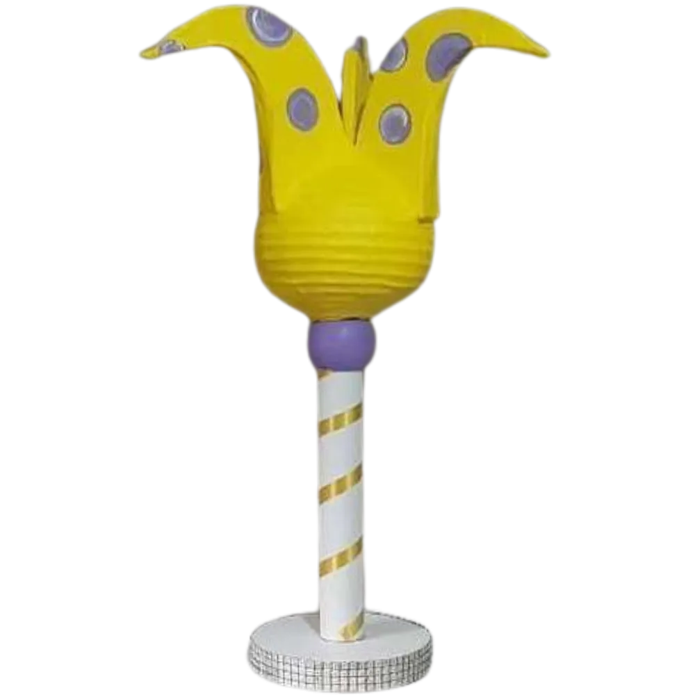 S1142 Carnival Ball - Yellow & Purple