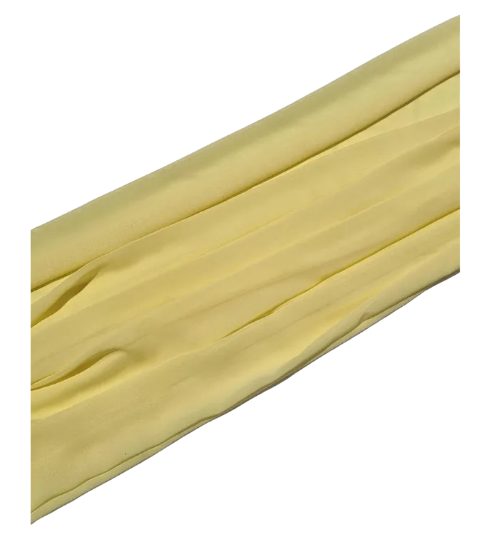 S1895 Baby Yellow Chiffon Runner 