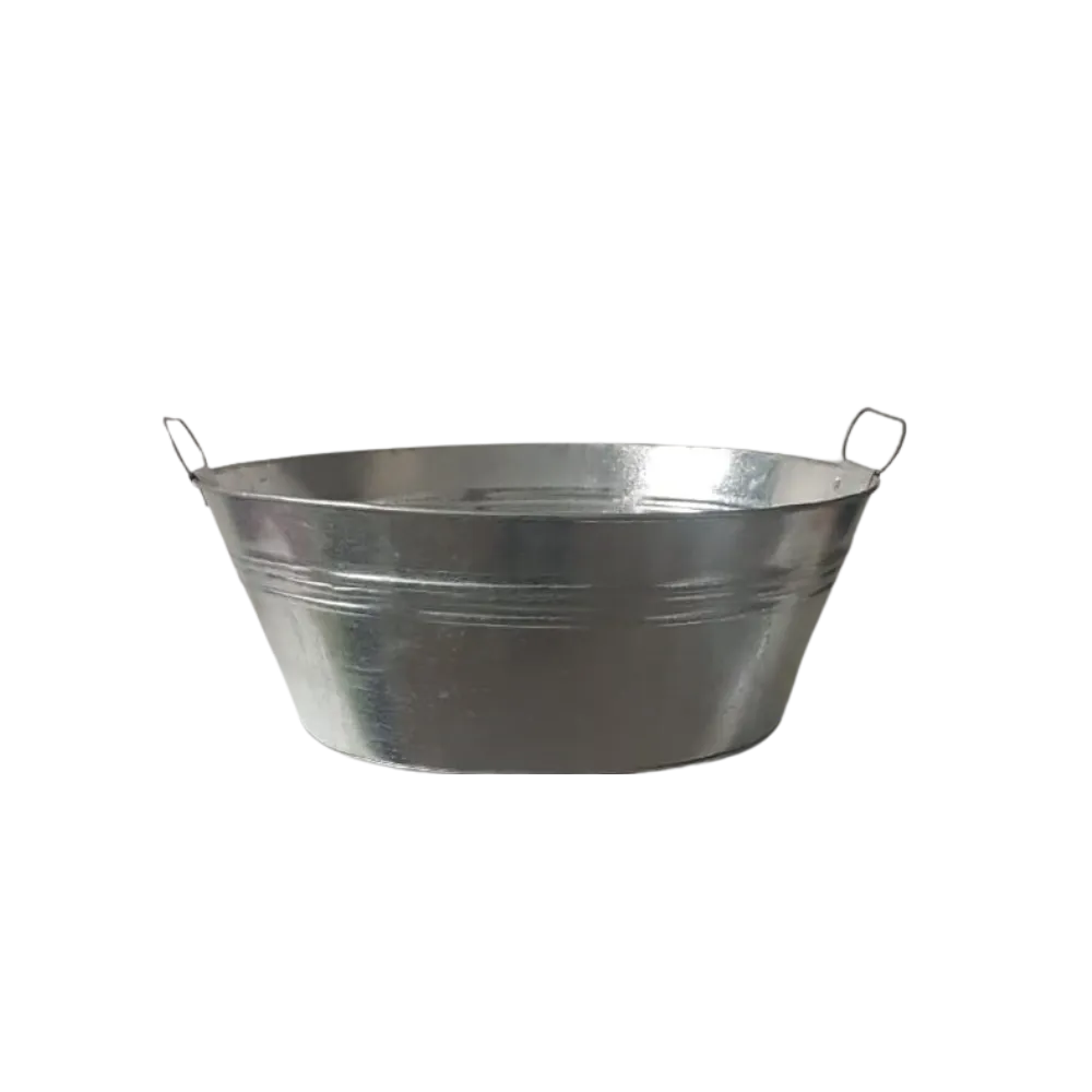 S885 Galvanised Bath