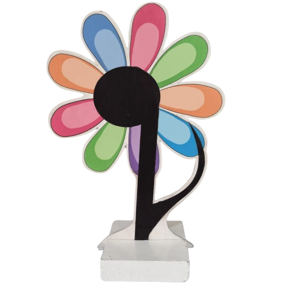 S1020 Flower - Music Notes