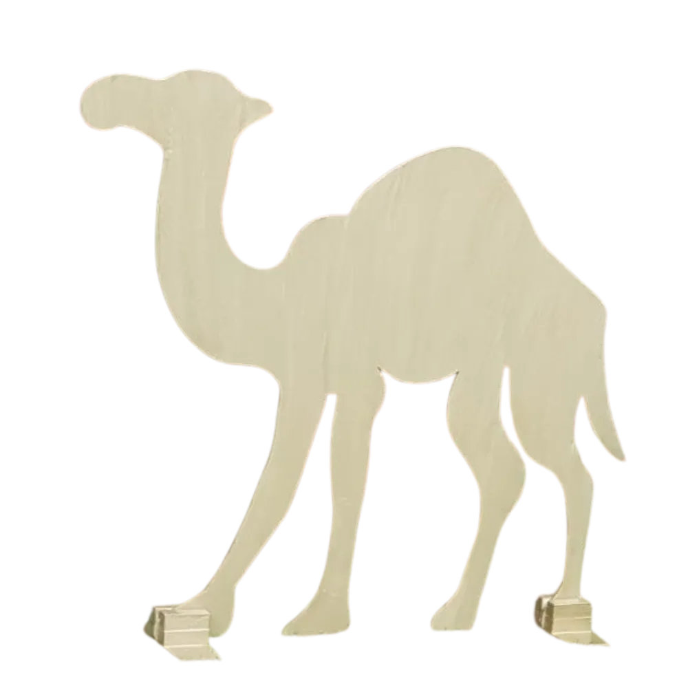 S1680 - Gold Camel - Silhouette - 1.6m High