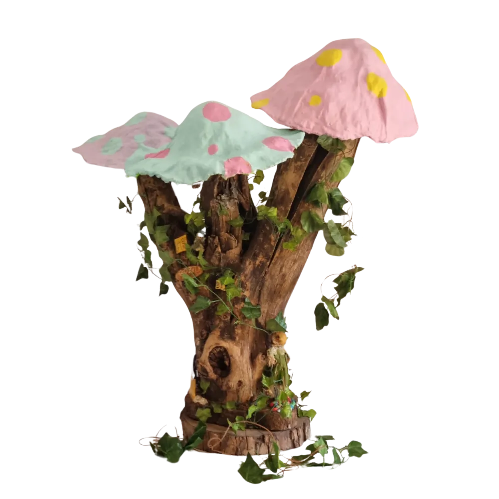 S40 Grotto Mushroom Log - 1m High