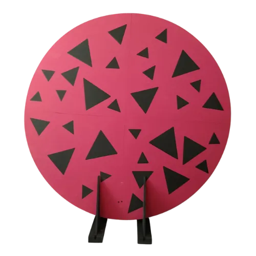 S1985 Round Flintstone Backdrop 