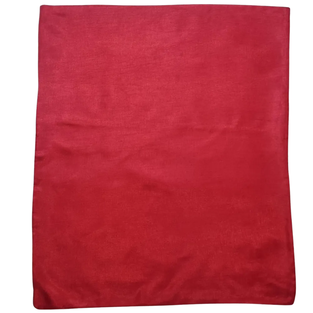 S1497 - Scatter Cushion - Taffeta Pillowcase - Red