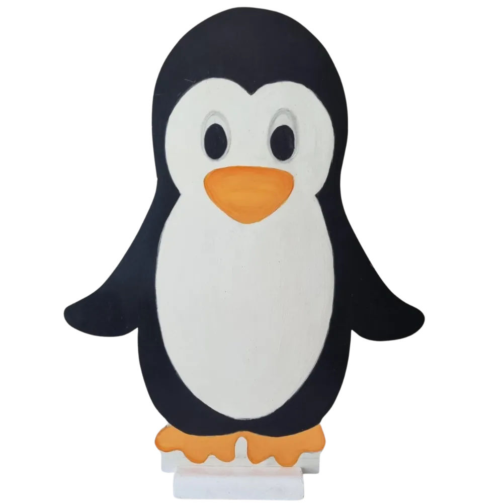 S1002 Penquin Cut Out - 45cm H