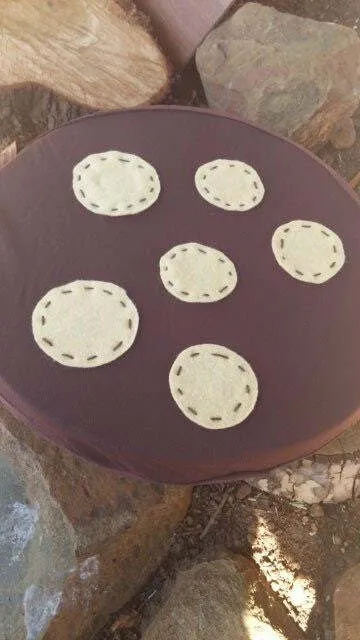 S664 Stump Brown Mushroom Cushion
